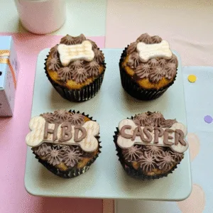 Bow-Wow Cupcakes